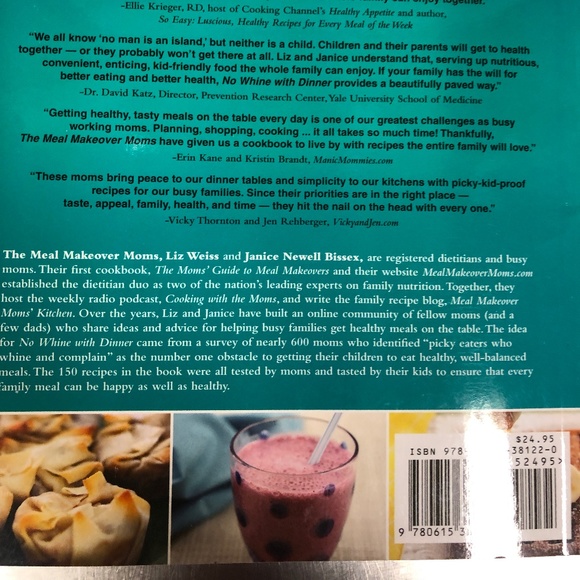 NEW Cookbook NO WHINE WITH DINNER, 150 healthy, kid tested recipes for kids - Picture 11 of 12